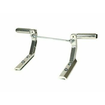 Repose-pieds rabattable- Vespa Smallframe V50, 50N, PV125, ET3, PK S, PK XL, Largeframe PX80, PX125, PX150, PX200, T5 125cc - aluminium