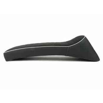 Selle PLC CORSE made by NISA ITALY- Lambretta LI, LI S, SX, TV, DL, GP - sans serrure, avec loquet magn&eacute;tique