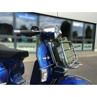 Porte bagages avant rabattable chromé, bidon d'essence de 5 litres noir inclus