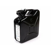 Porte bagages avant rabattable chromé, bidon d'essence de 5 litres noir inclus