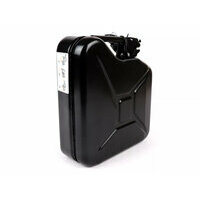 Porte bagages avant rabattable chromé, bidon d'essence de 5 litres noir inclus