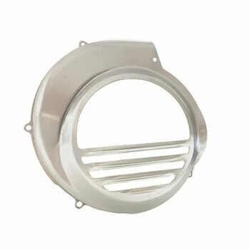 Cache turbine Vespa PX80, PX125, PX150, PX200 - mod&egrave;les qui ne sont &eacute;quip&eacute;s que d'une p&eacute;dale de kick - gris