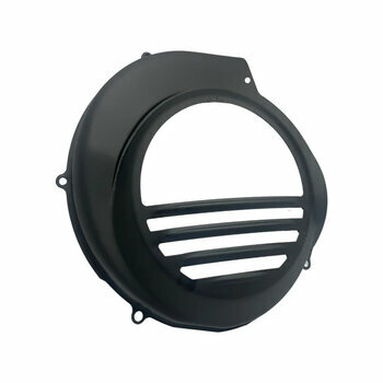 Cache turbine Vespa PX mod&egrave;les avec d&eacute;marreur &eacute;lectrique noir 