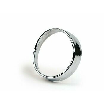 Cerclage de phare &Oslash;=115/120mm- Vespa VNB3T-VNB6T, VBA1T, VBB1T-VBB2T, GS150 / GS3 (VS4T-VS5T), GS160 / GS4 (VSB1T) - chrom&eacute;