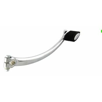 Kick Vespa Sprint150 (VLB1T), Sprint Veloce, GT125 (VNL2T), GTR125 (VNL2T), GL150 (VLA1T), Super, VBB2T, VL1-3T- partiellement dent&eacute; - aluminium poli 