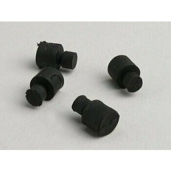Jeu tampons caoutchouc pour trappe carburateur -VESPA- Wideframe V98, V1T-V15T, V30T-V33T, VN, VM, VU, VB, VL, GS150 / GS33
