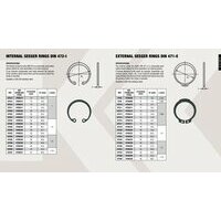 Circlips interne DIN472- Ø=40mm