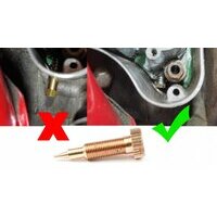Vis de richesse -BGM PRO Conversion, court- SI20/20D, SI24/24E, SI24/24H - filetage M5x0,50mm - pointe fine (Ø=0,65mm)