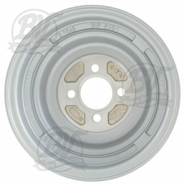 Jante SIP Tubeless 2.15x8 pour Vespa 98/125 V1-15/V30-33/VU/VM/VN/VNA/Hoffmann/VNB/ACMA /150 VL/VB/VBA/VBB