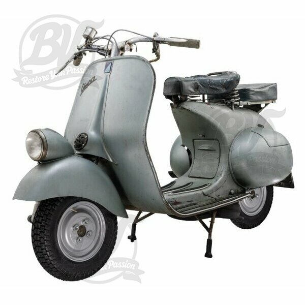 Jante SIP Tubeless 2.15x8 pour Vespa 98/125 V1-15/V30-33/VU/VM/VN/VNA/Hoffmann/VNB/ACMA /150 VL/VB/VBA/VBB