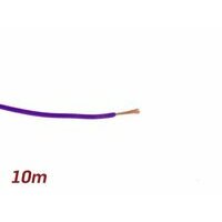 Câble électrique violet 0,85mm² 10m