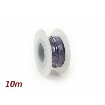 C&acirc;ble &eacute;lectrique violet 0,85mm&sup2; 10m