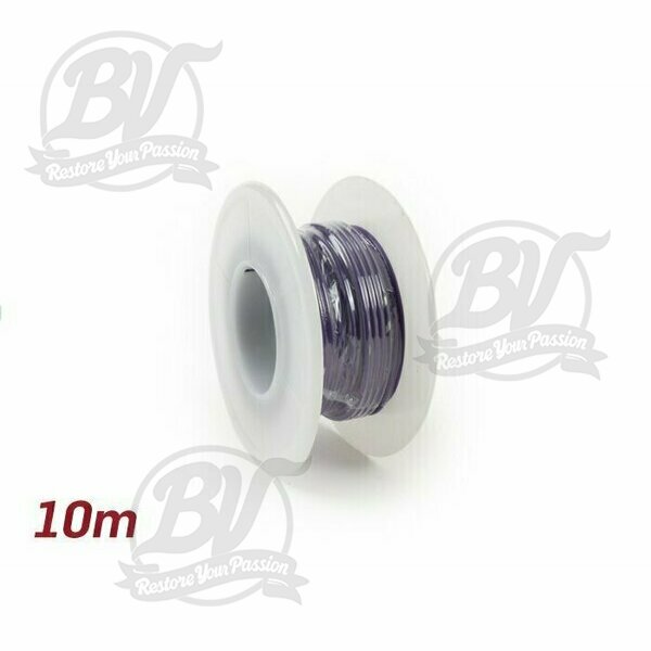 Câble électrique violet 0,85mm² 10m