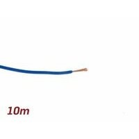 Câble électrique bleu 0,85mm² 10m