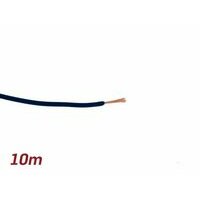 Câble électrique noir 0,85mm² 10m