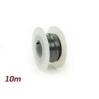 Câble électrique noir 0,85mm² 10m
