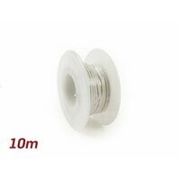 Câble électrique blanc 0,85mm² 10m