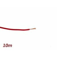 Câble électrique rouge 0,85mm² 10m
