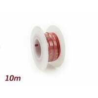 Câble électrique rouge 0,85mm² 10m