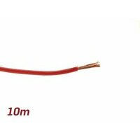 Câble électrique rouge 2,0mm² 10m