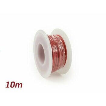 C&acirc;ble &eacute;lectrique rouge 2,0mm&sup2; 10m