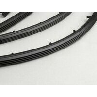Baguettes de plancher en caoutchouc largeur=15mm- Vespa V50, V50N (1964-, V5A1T 36000-), V50R (1969-) - gomme (sans rails en alliage)