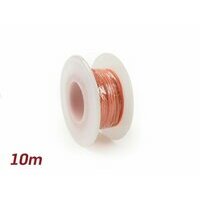 Câble électrique orange 0,85mm² 10m
