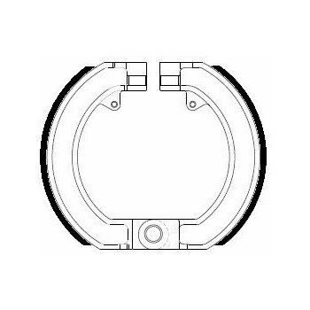 M&acirc;choires de frein Ferodo FSB869A &Oslash;=150x25mm Largeframe