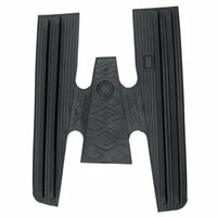 Tapis de plancher en caoutchouc noir Vespa Px 125-150-200cc