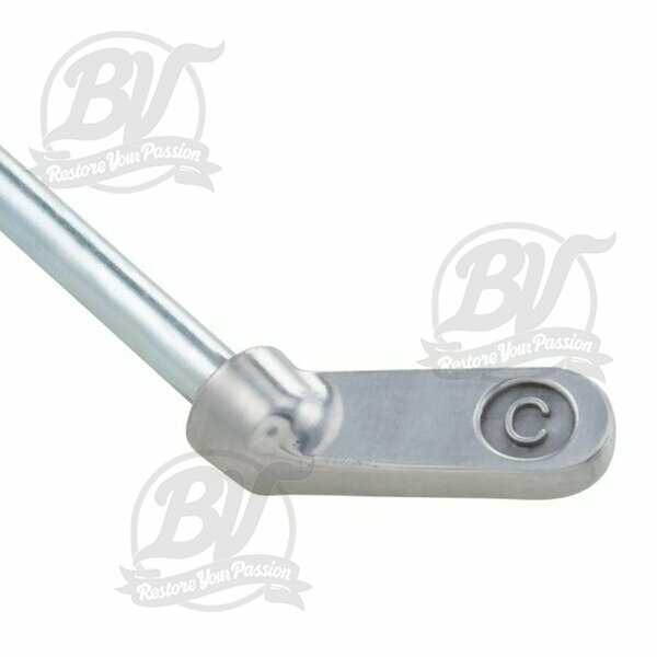 Robinet d'essence SIP Fast Flow 2.0 pour Vespa 50-125/PV/ET3/PK/S/125 V30-33/VM/VN/VNA-TS/150 VL/VB/GS/VBA-T4/160 GS/180 SS/Rally/PX/T5