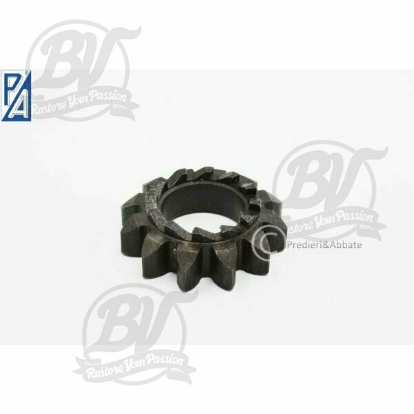 Pignon démarreur Vespa P 125X (-146313), P 150X/E (-264564), Sprint150 (VLB1T), GT125 (VNL2T), GTR125 (VNL2T), GL150 (VLA1T), GS160 / GS4 (VSB1T), SS180 (VSC1T) - 12/12 dents, Ø=21,8mm