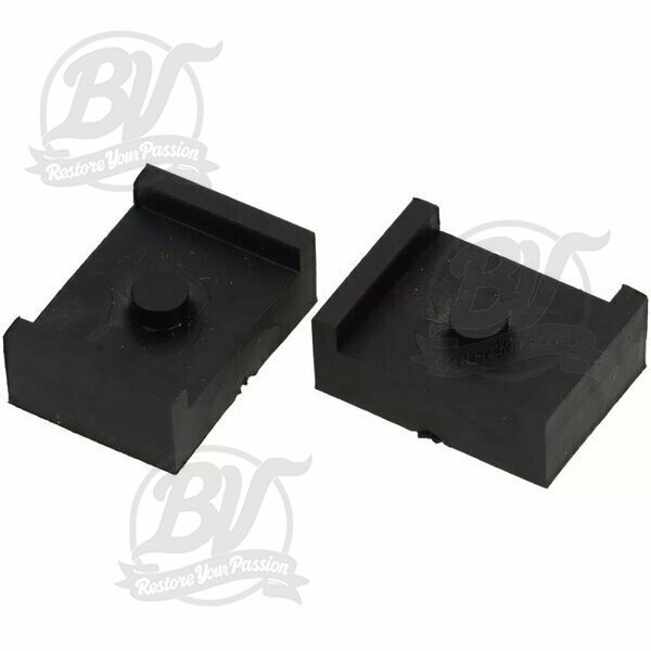 Tampons en caoutchouc de réservoir Vespa 125/150 V1-15/V30-33/VM1-2/ VB1T V30 > VB1 GS150, set de 2 pièces