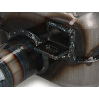 Echappement -RR-Box Road Racing - Vespa Wideframe (lampe en bas) VM, VN, VL1T, VB1T, VGL1T - peint en clair