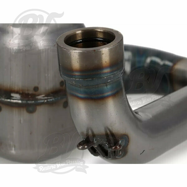 Echappement -RR-Box Road Racing - Vespa Wideframe (lampe en bas) VM, VN, VL1T, VB1T, VGL1T - peint en clair