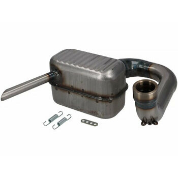 Echappement -RR-Box Road Racing - Vespa Wideframe (lampe en bas) VM, VN, VL1T, VB1T, VGL1T - peint en clair