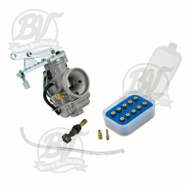 Kit carburateur SERIE PRO by STOFFI'S POLINI CP 19 curseur rond