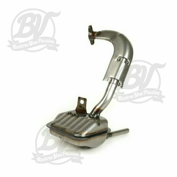 Pot d'échappement -SITO- Vespa V50, 50N, 50S, 50L, 50R, 50 Special, V50 Elestart, PV125