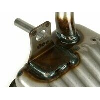 Pot d'échappement -SITO- Vespa V50, 50N, 50S, 50L, 50R, 50 Special, V50 Elestart, PV125