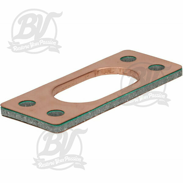 Joint d'échappement sandwich type Lambretta RaceTour RT 195, RT225, Big Bore -MB DEVELOPMENTS- LI, LIS, SX, TV (série 2-3), DL/GP