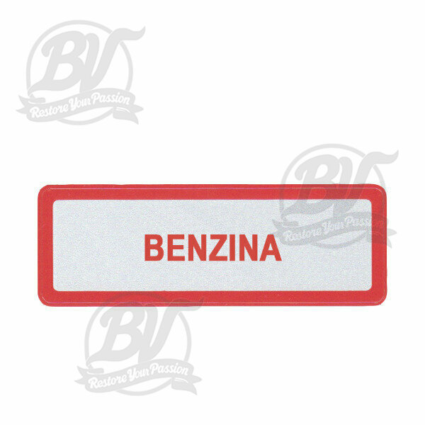 Autocollant réservoir Benzina