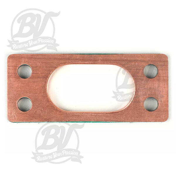 Joint d'échappement sandwich type Lambretta RaceTour RT 195, RT225, Big Bore -MB DEVELOPMENTS- LI, LIS, SX, TV (série 2-3), DL/GP