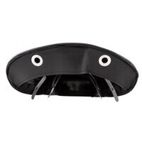 Housse de selle monoplace PASCOLI noir avant Vespa 150 Acma