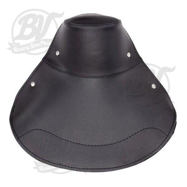 Housse de selle monoplace PASCOLI noir avant Vespa 150 Acma