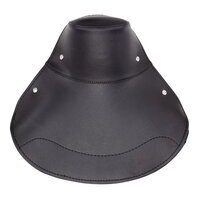 Housse de selle monoplace PASCOLI noir avant Vespa 150 Acma