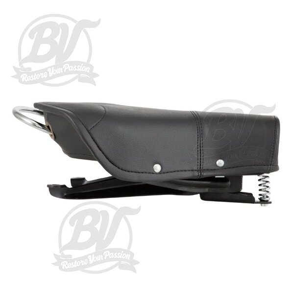 Selle monoplace noir-noir avant Vespa 150 Acma