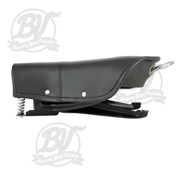 Selle monoplace noir-noir avant Vespa 150 Acma