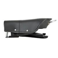 Selle monoplace noir-noir avant Vespa 150 Acma