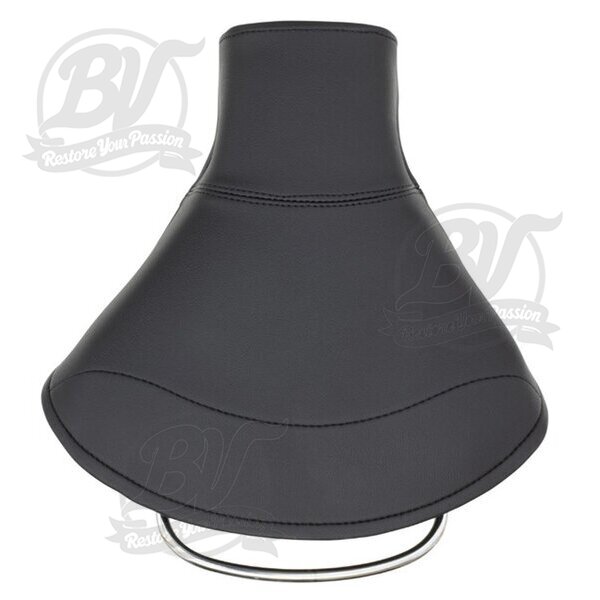 Selle monoplace noir-noir avant Vespa 150 Acma
