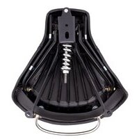 Selle monoplace noir-noir avant Vespa 150 Acma