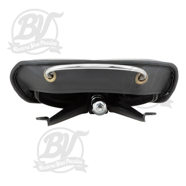 Selle monoplace noir-noir avant Vespa 150 Acma